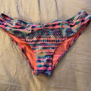 VICTORIA SECRET PINK CINCHED BIKINI BOTTOMS